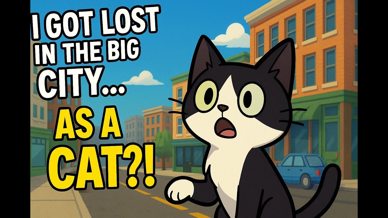 I Got Lost in the Big City… as a CAT?! 🐱🌆 | Little Kitty, Big City
