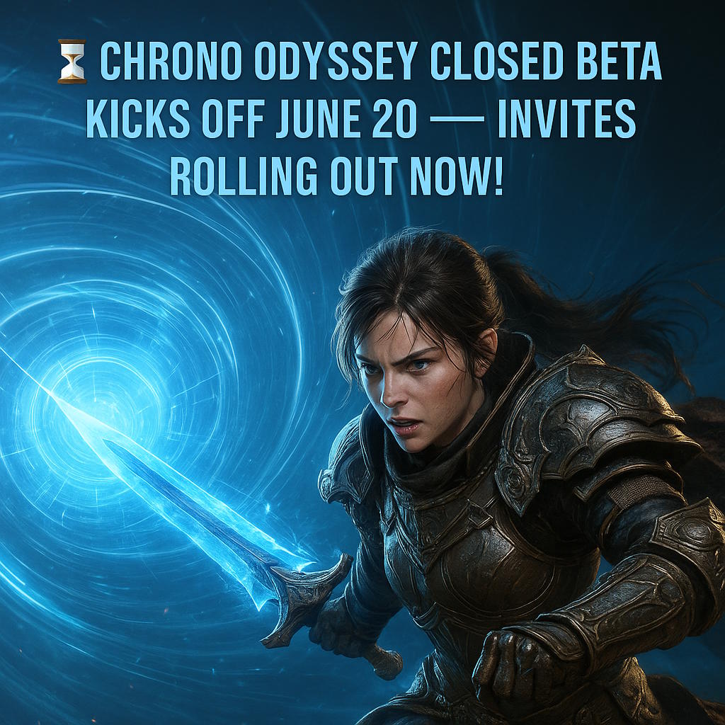 Chrono Odyssey Closed Beta Kicks Off June 20 — Invites Rolling Out Now!