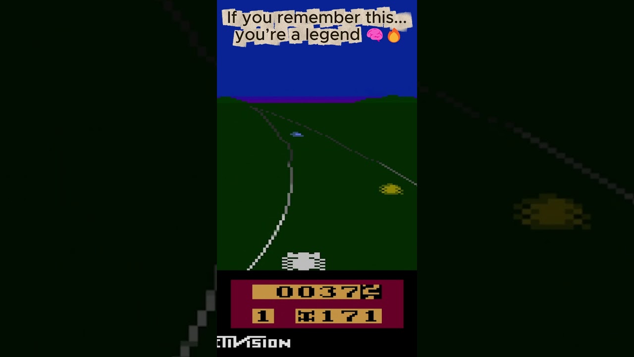 This Atari Racing Game Was INSANE for Its Time! 🚗💨 (Enduro Throwback!)